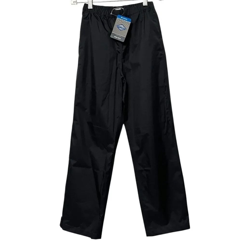 NWT COLUMBIA Youth Trail Adventure Rain Pants M